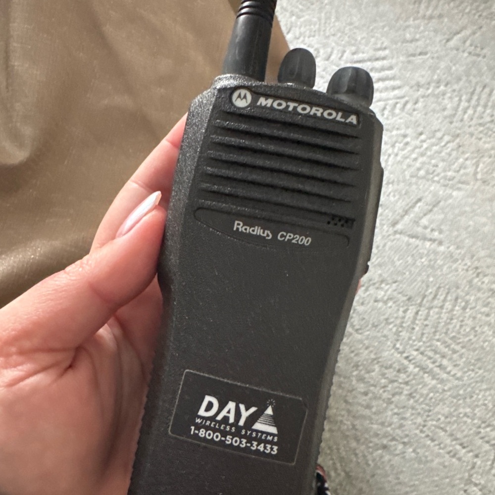 Motorola Radius CP200 Two-Way Radio - Gray